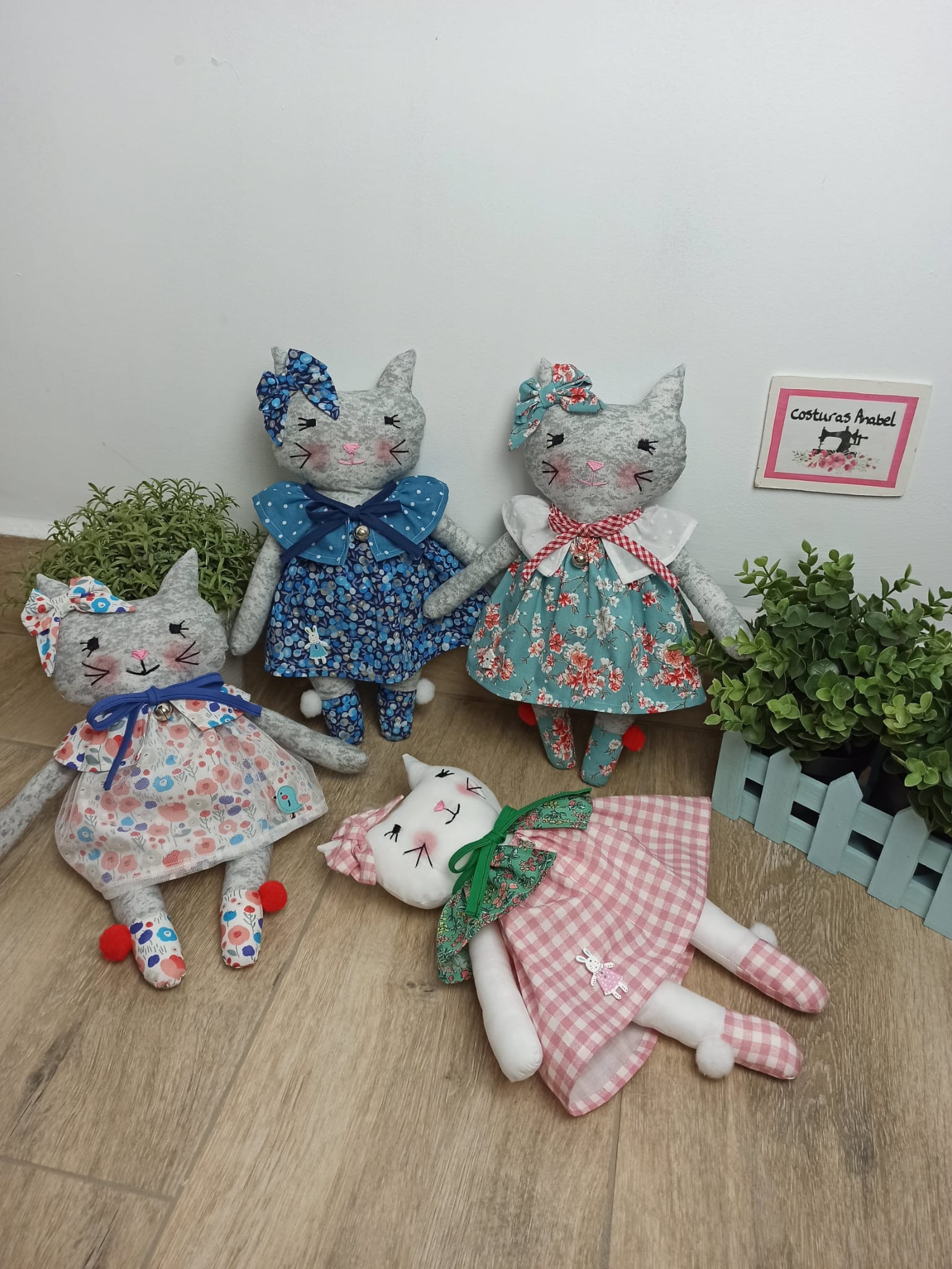 Gatita de tela - Imagen 2