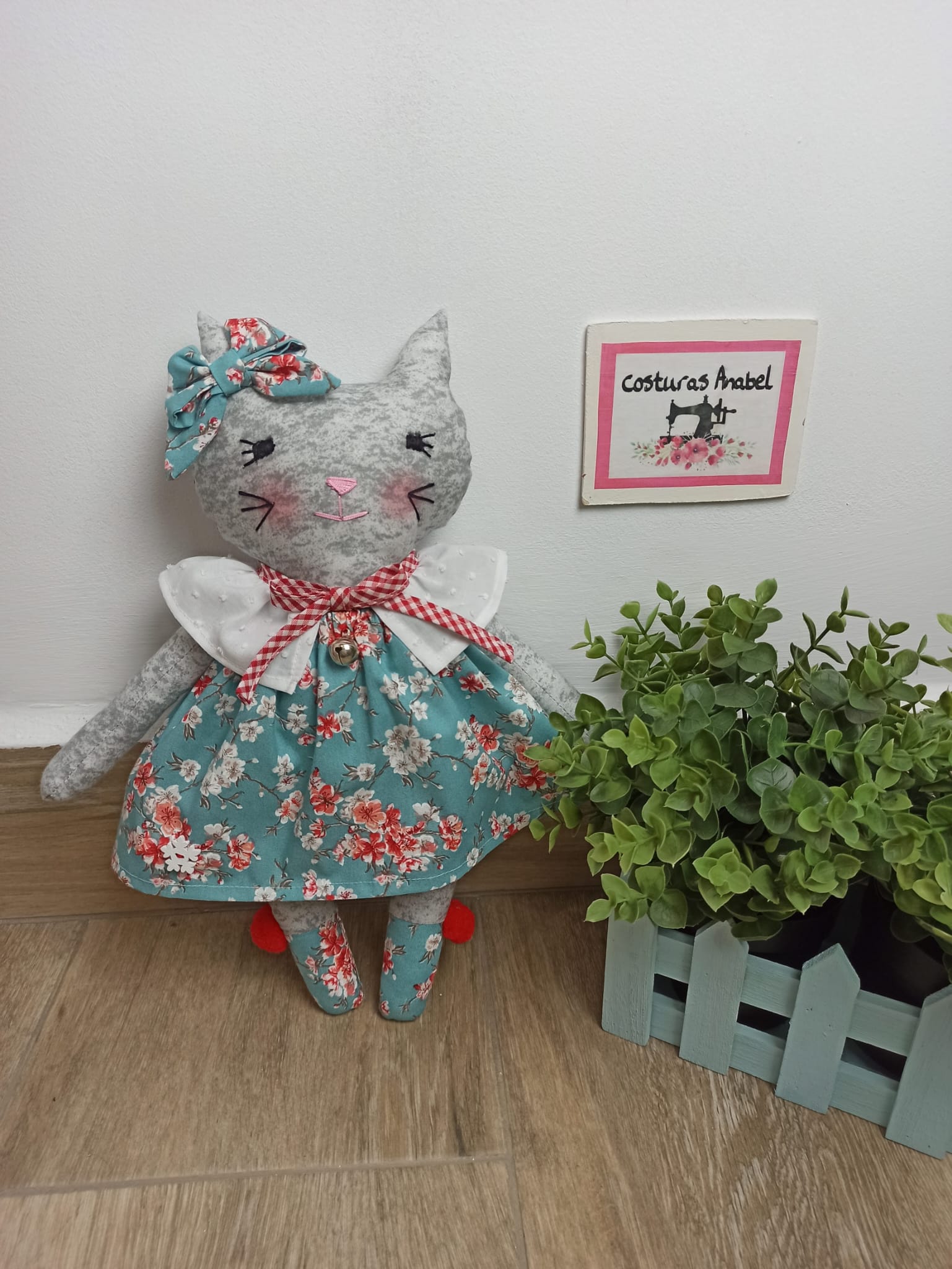 Gatita de tela - Imagen 6