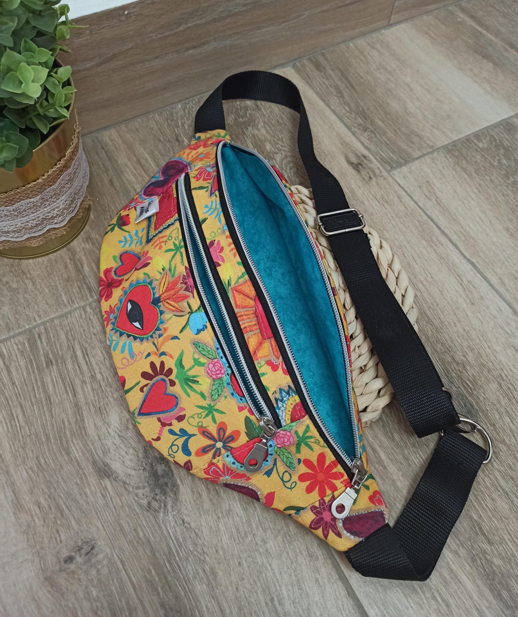 Riñonera con doble cremallera - Imagen 4