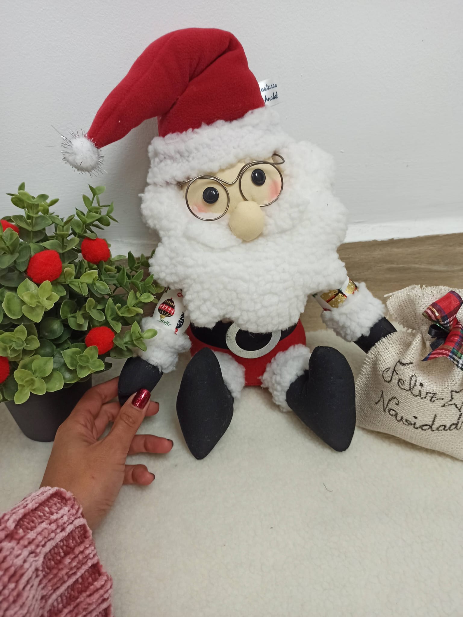 Muñeco papa Noel - Imagen 4