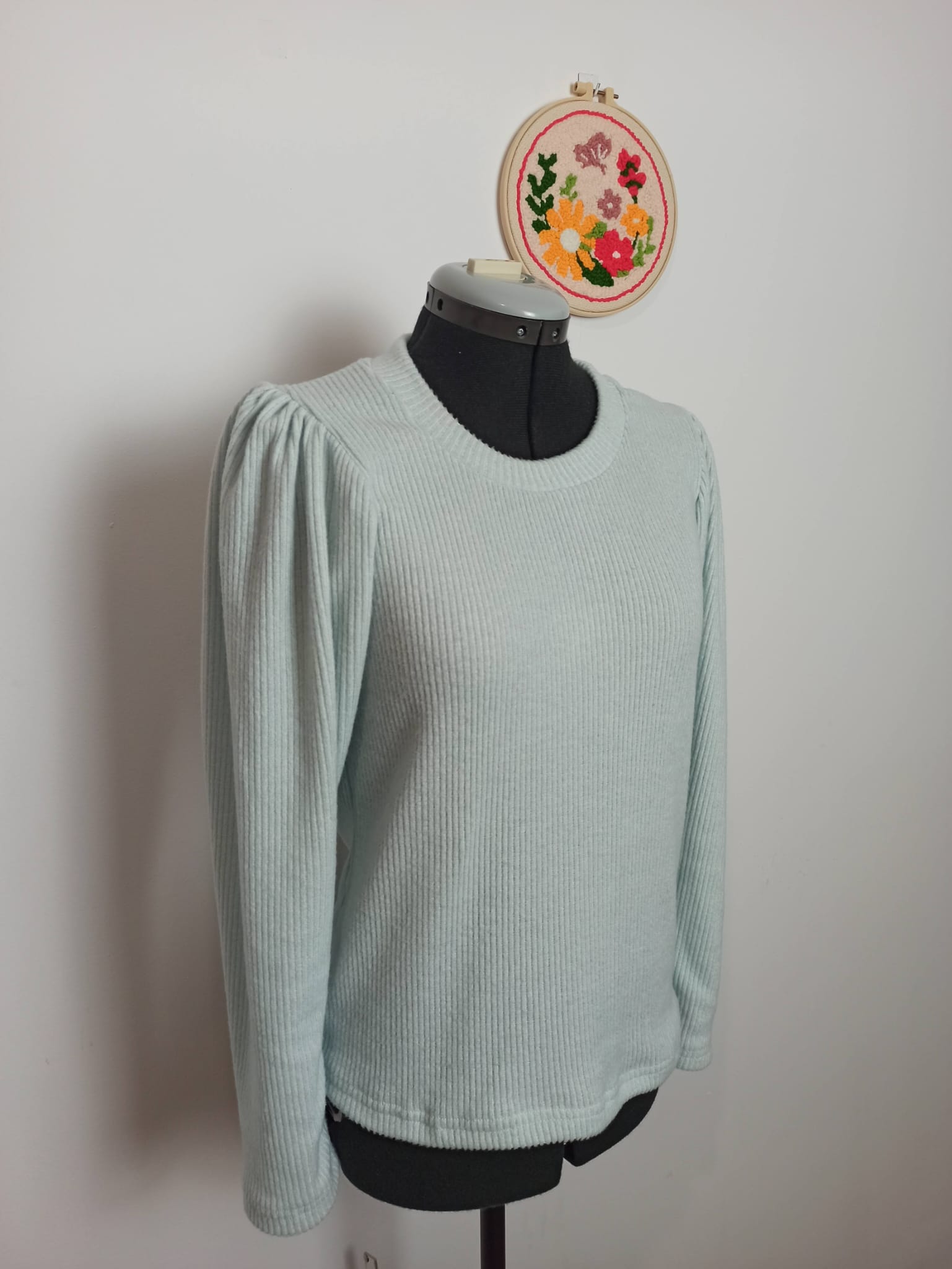 Jersey con manga abullonada - Imagen 2