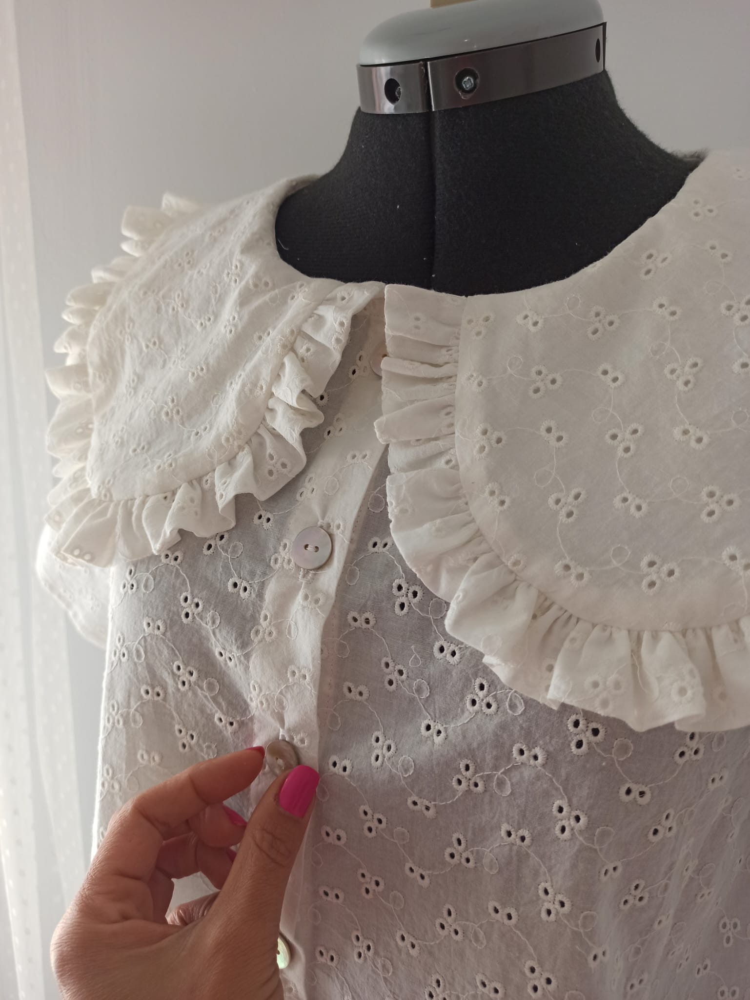 Blusa cuello bebe - Imagen 2