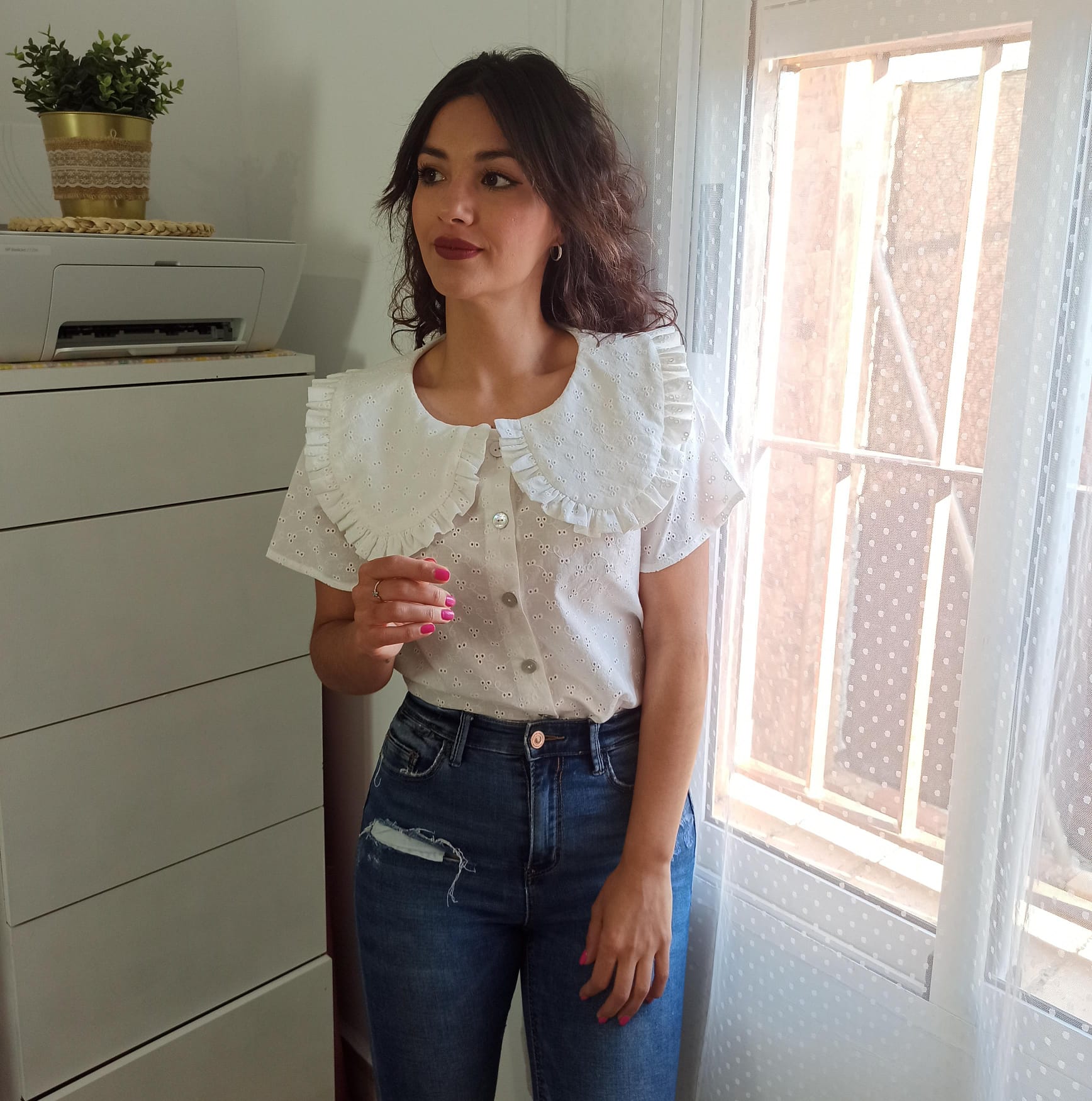 Blusa cuello bebe - Imagen 5