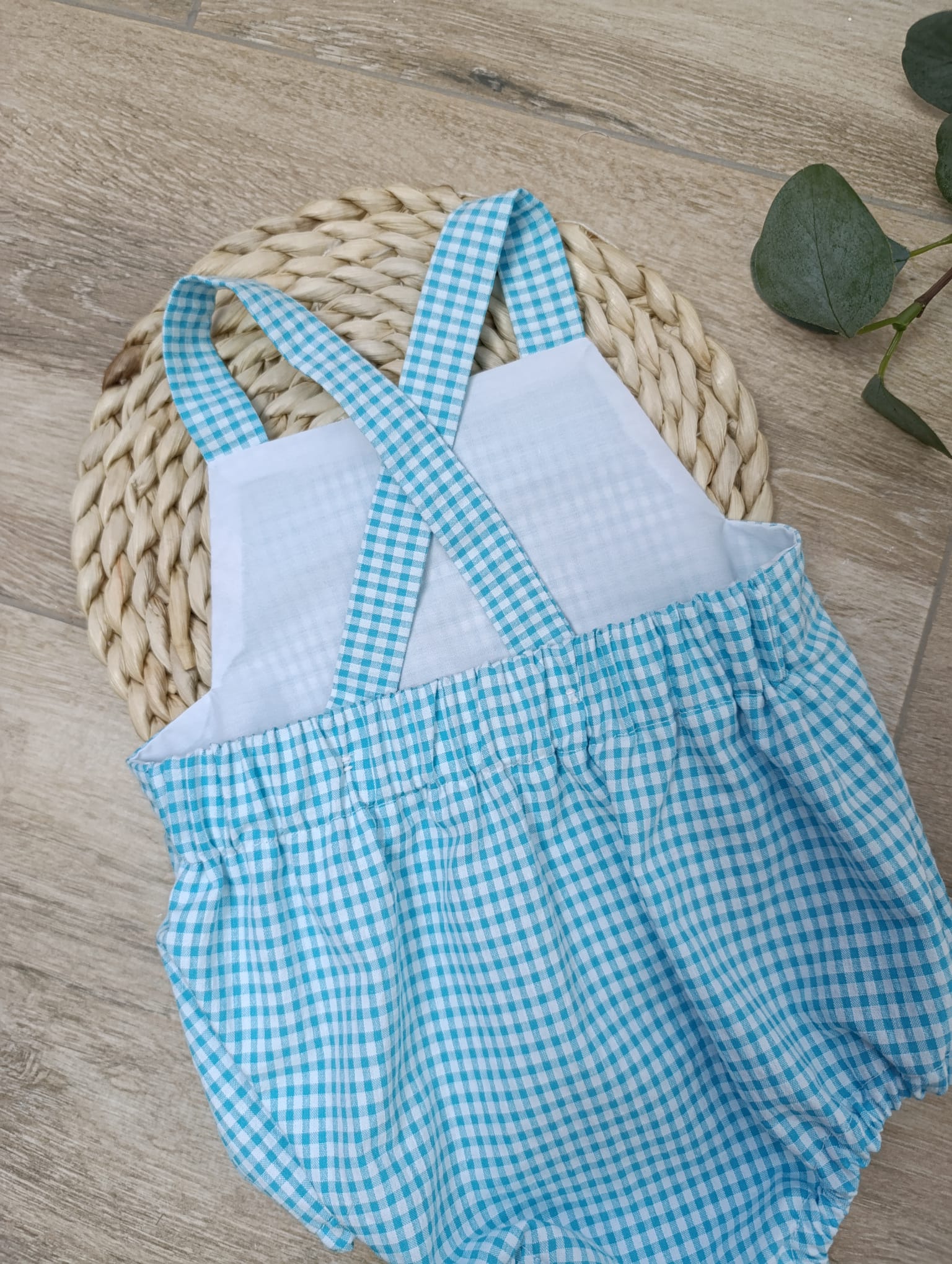 Pelele cruzado bebe - Imagen 2