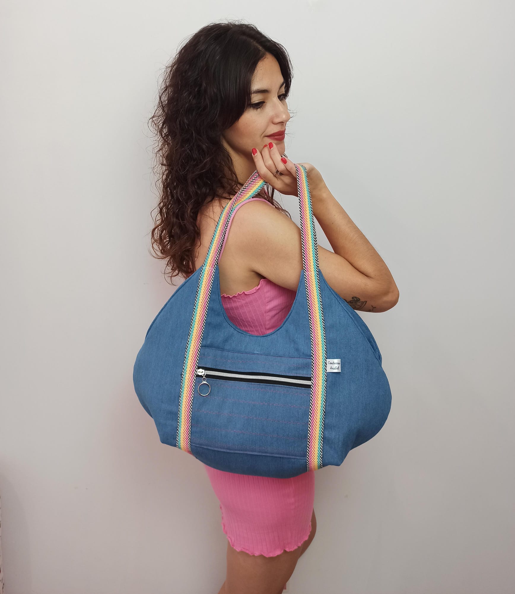 Tote bag denim - Imagen 7