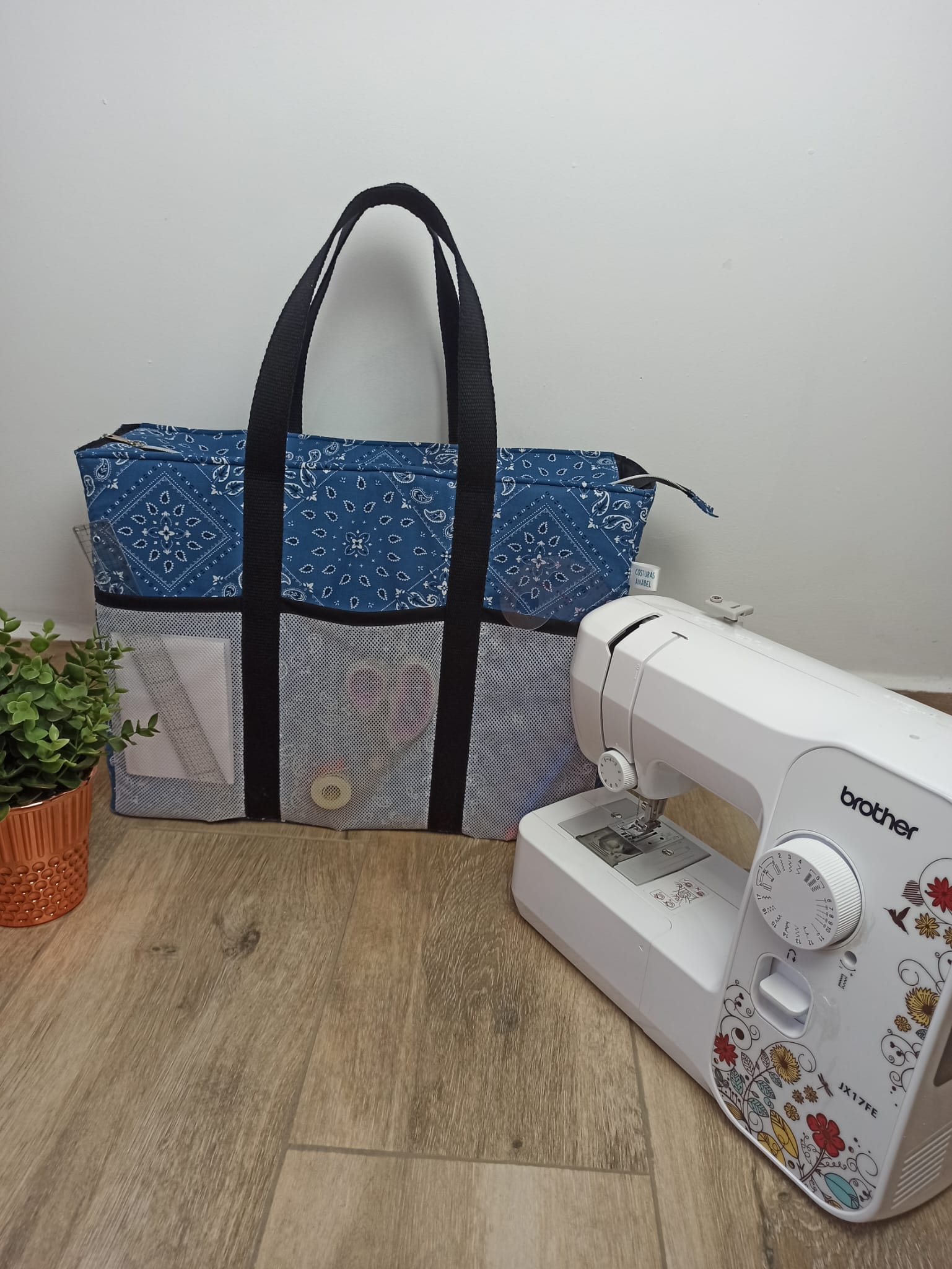 Bolso para transportar la máquina de coser - Imagen 3