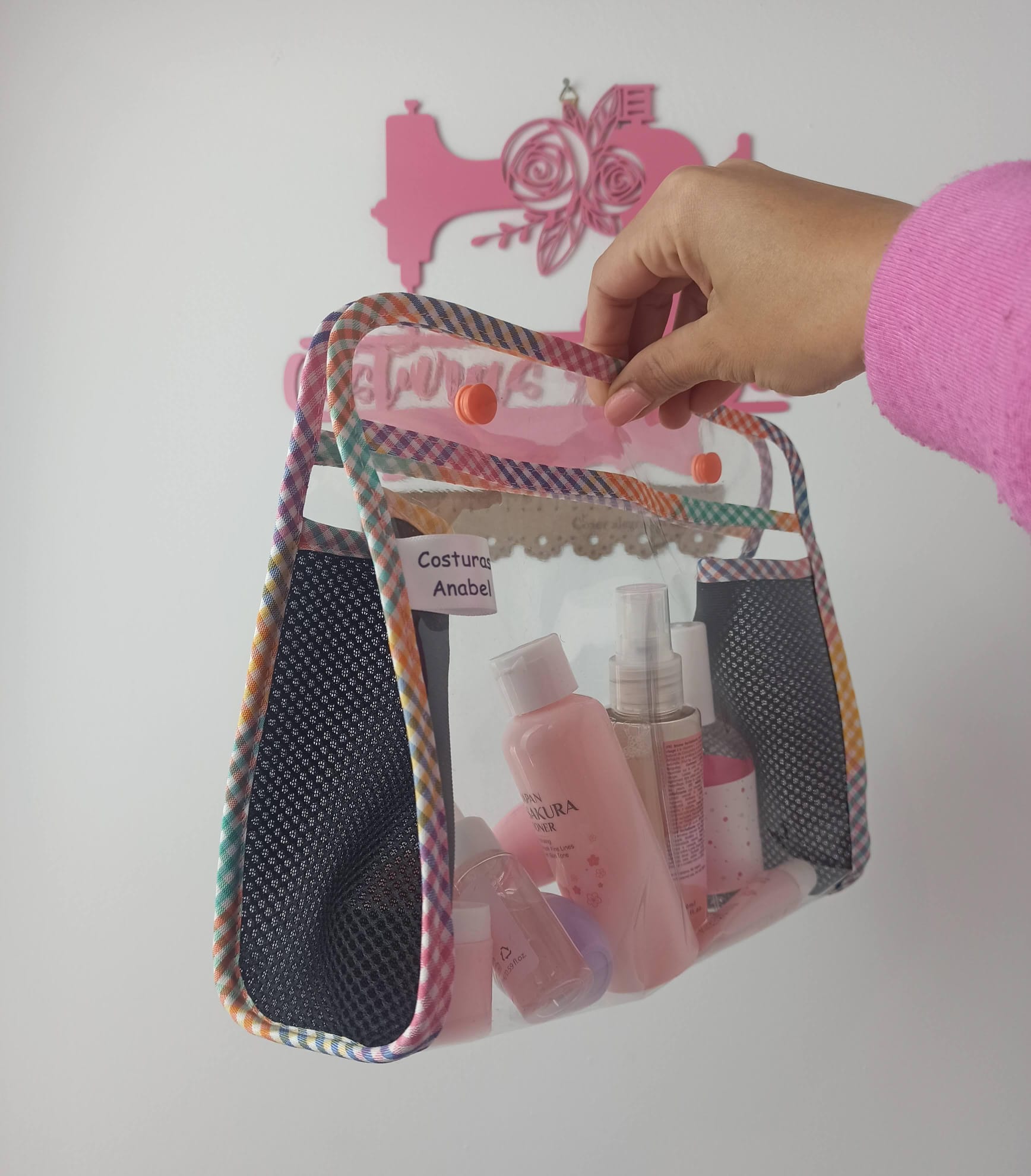 neceser transparente