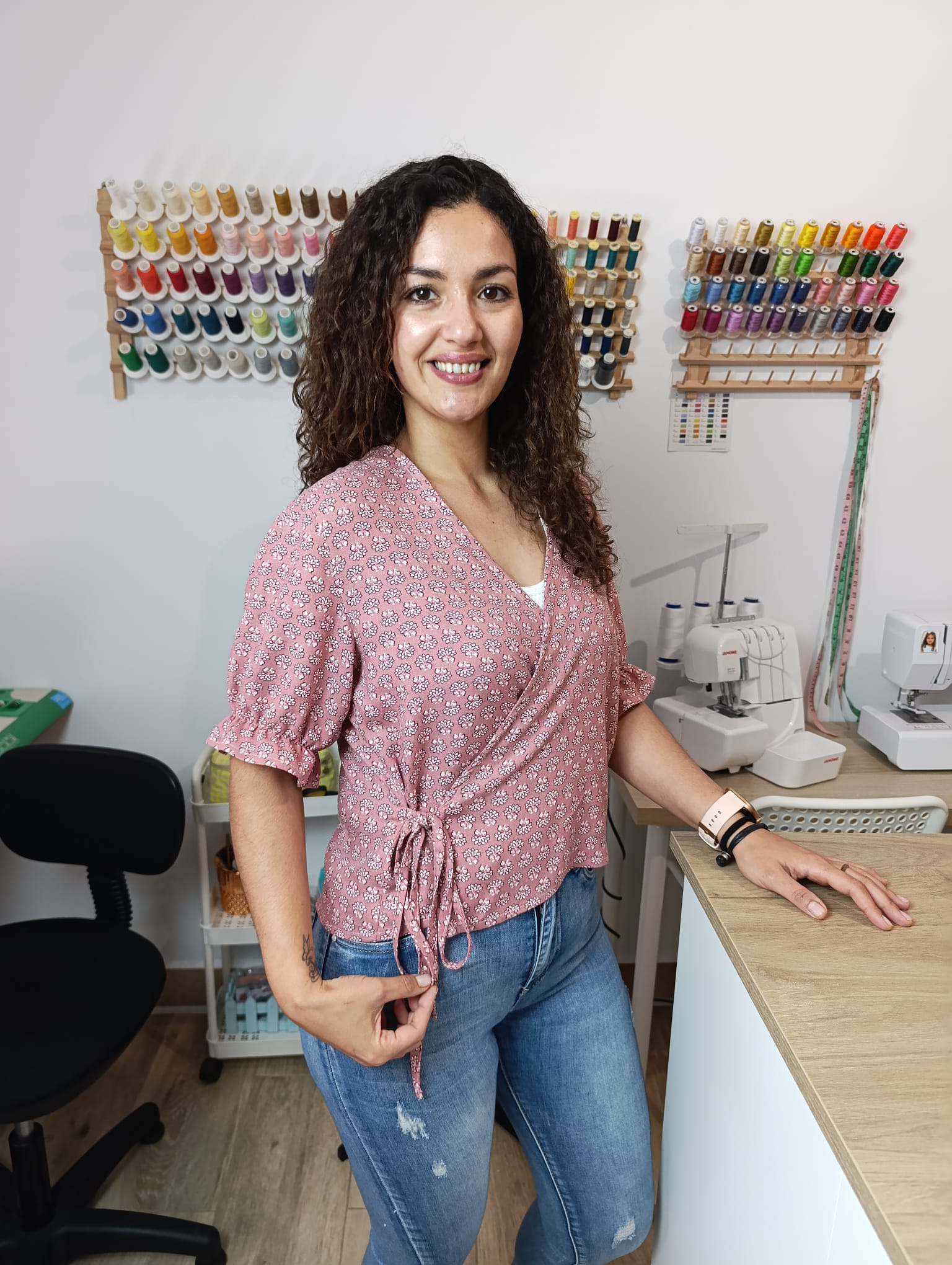 Blusa cruzada Amelia 🪡 - Imagen 5